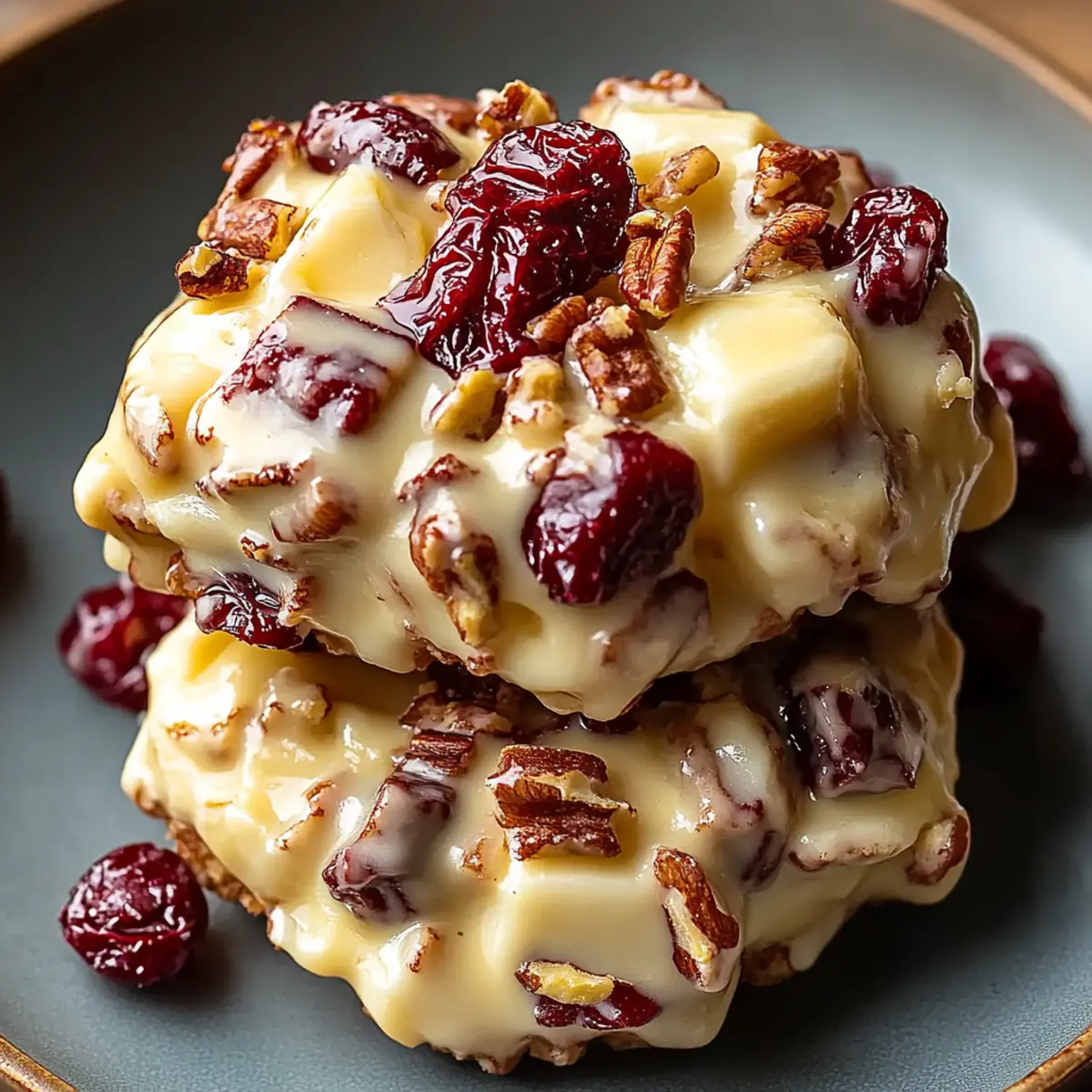 White Chocolate Cranberry Pecan Clusters