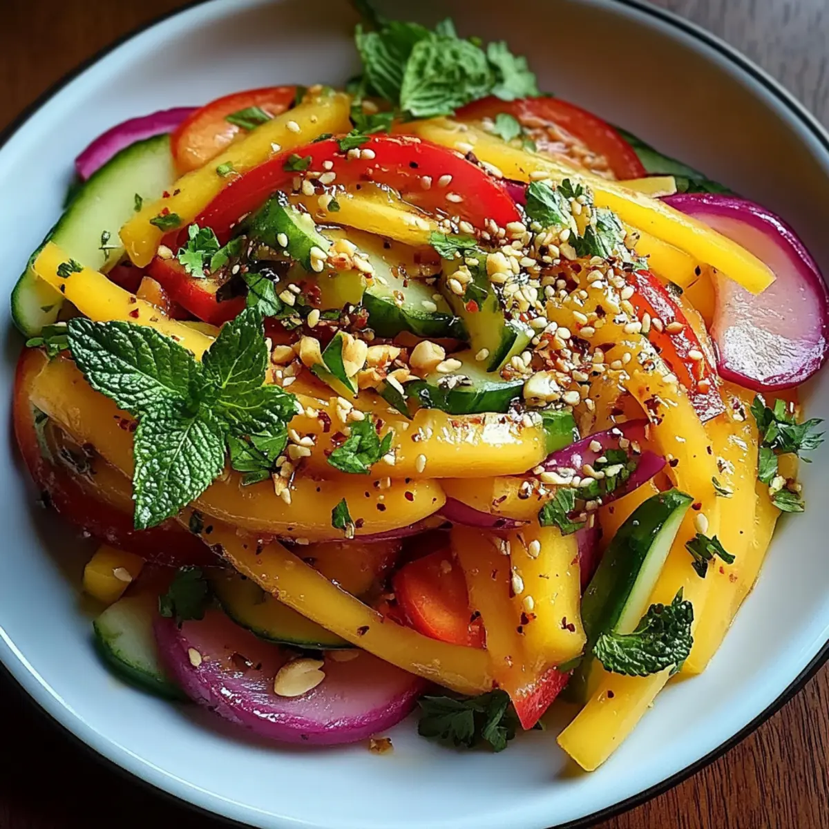 Zesty Thai Mango Salad