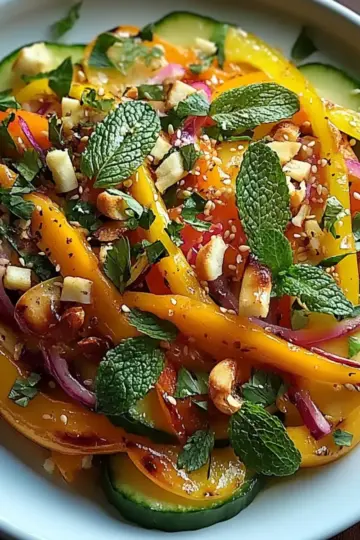 Zesty Thai Mango Salad