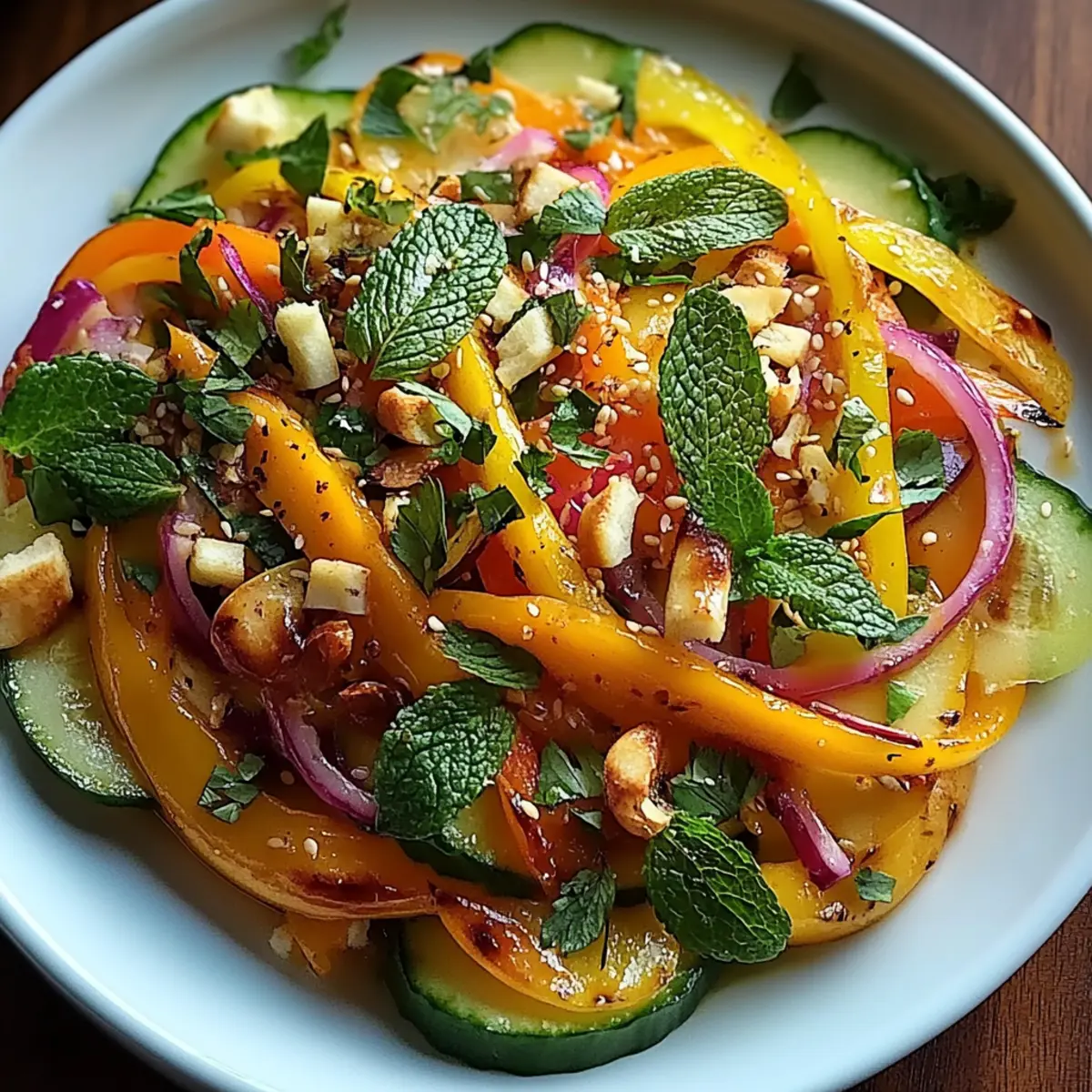 Zesty Thai Mango Salad