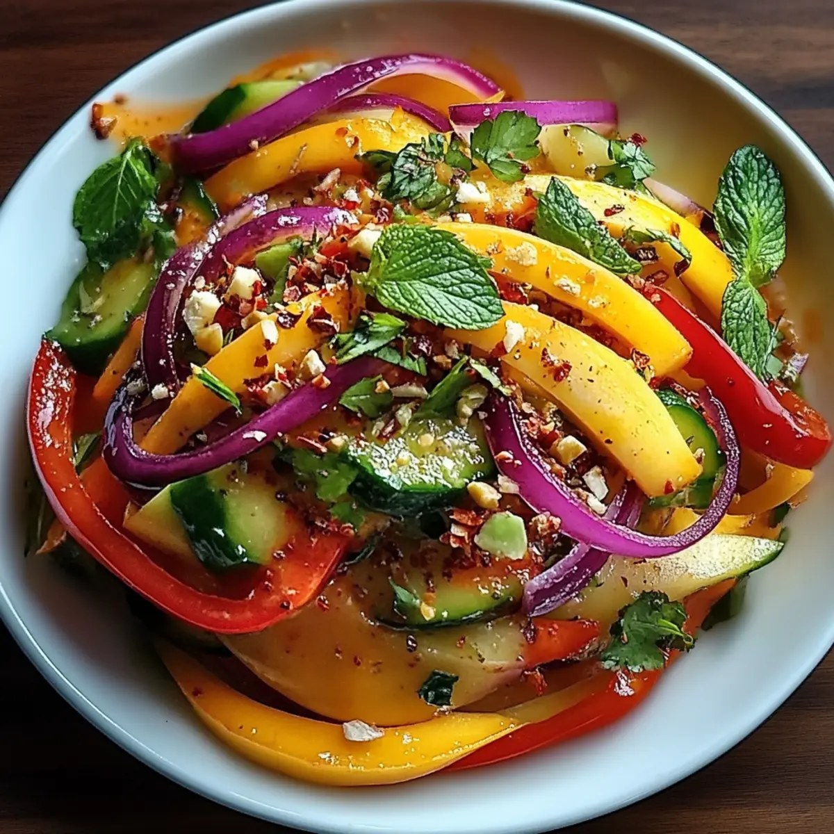 Zesty Thai Mango Salad