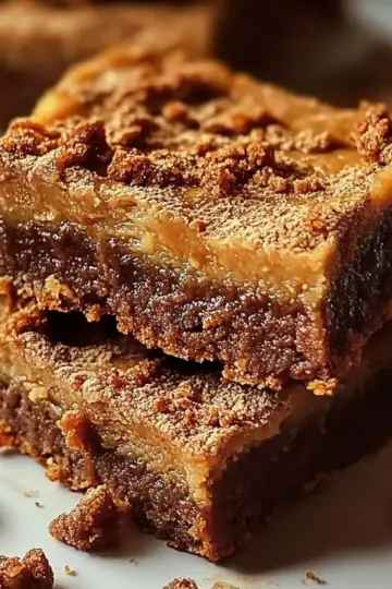 Biscoff Blondies Chewy Cookie Butter Dessert Bars