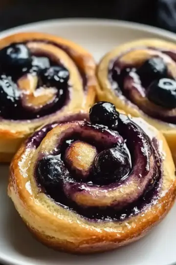 Blueberry Cinnamon Rolls