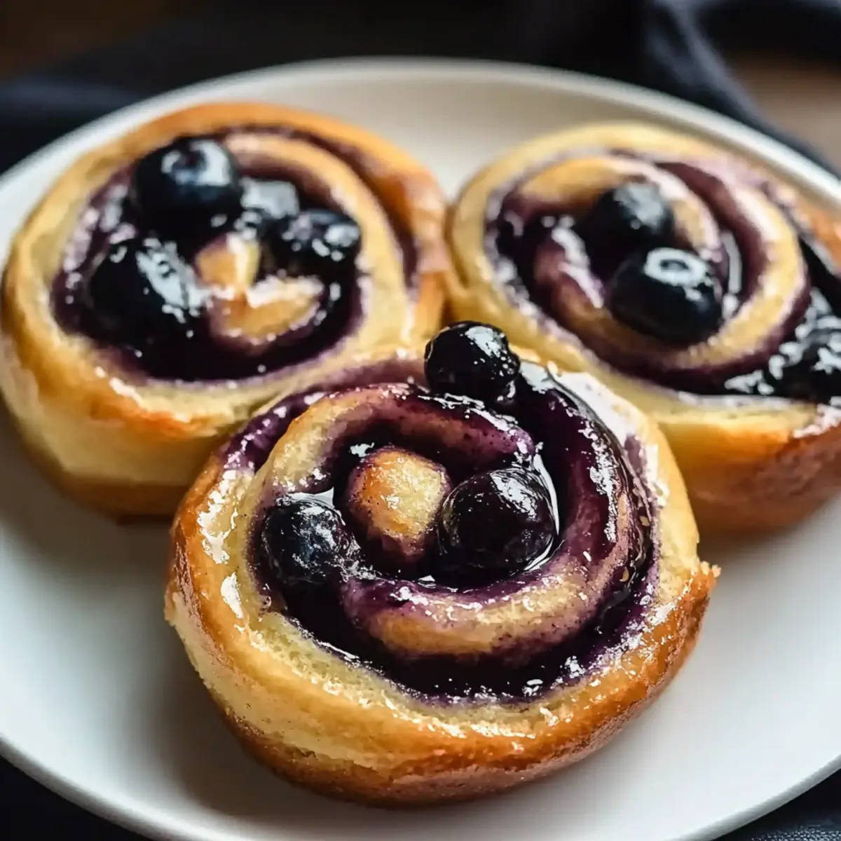 Blueberry Cinnamon Rolls