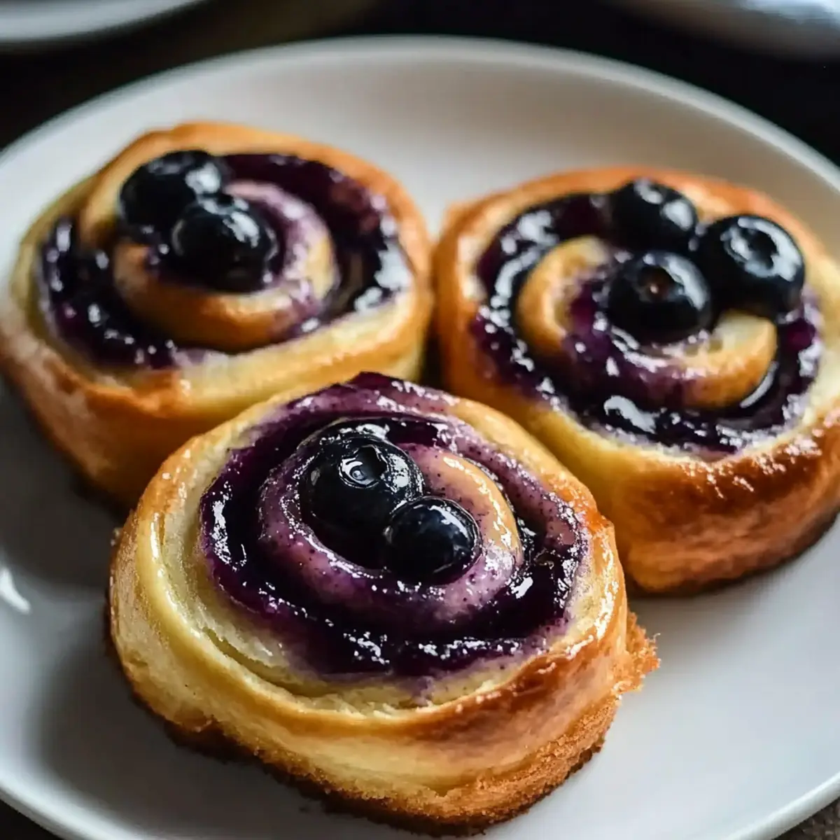 Blueberry Cinnamon Rolls