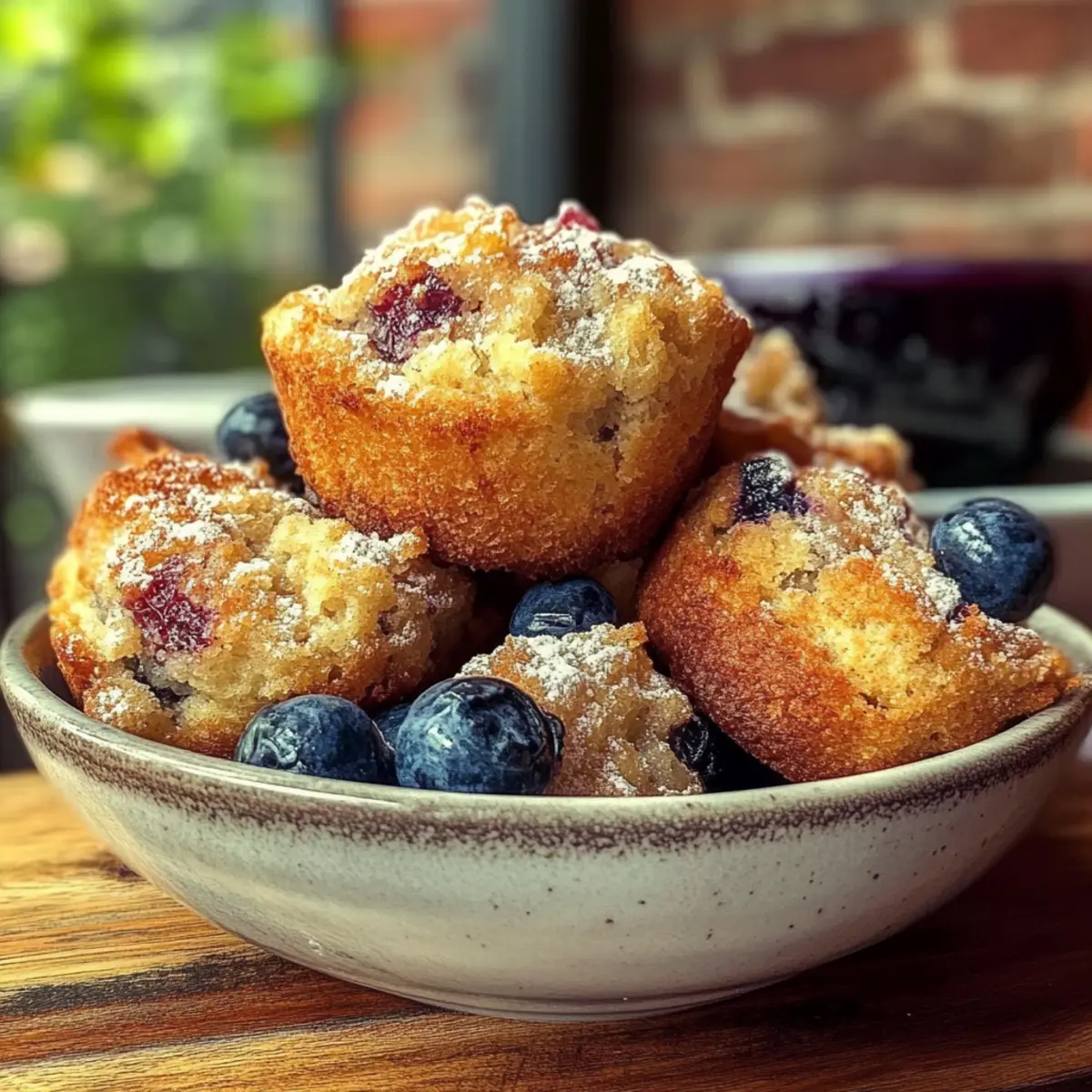 Blueberry Cream Cheese Muffins