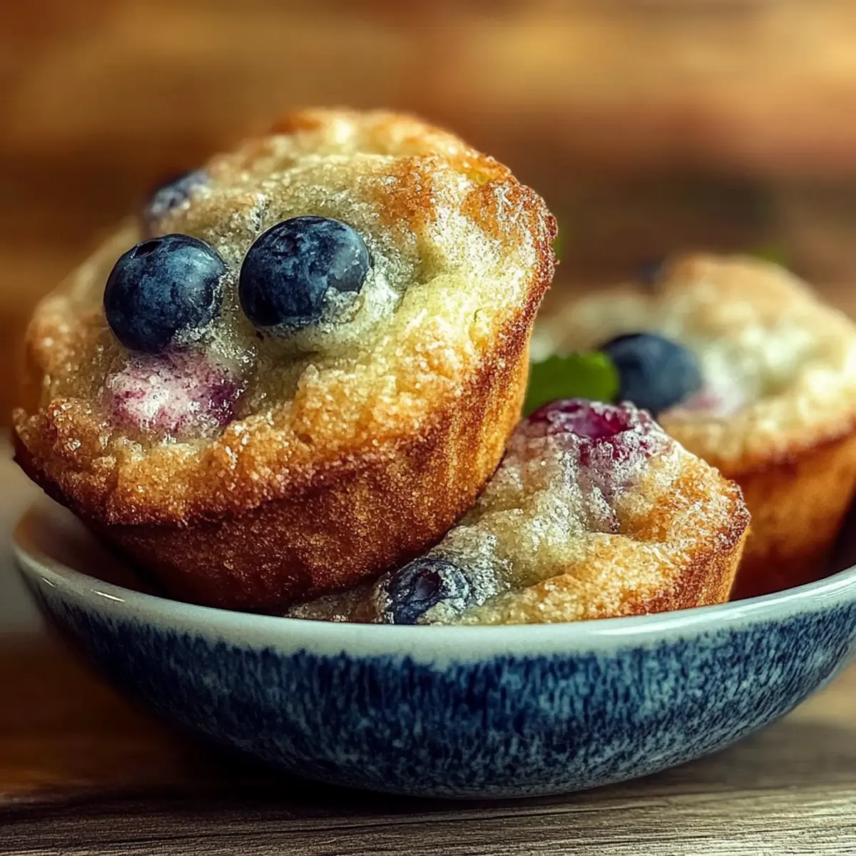 Blueberry Cream Cheese Muffins