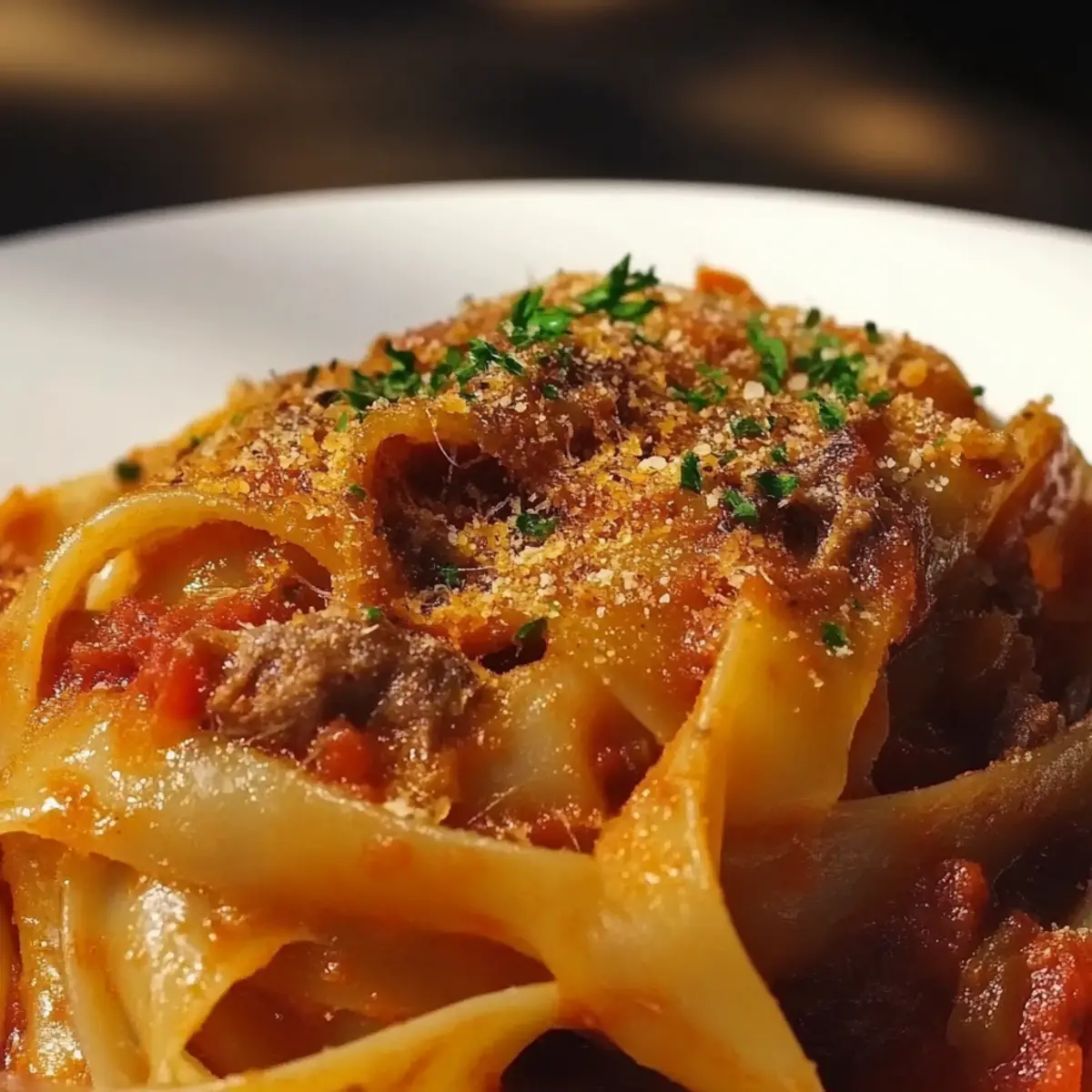 Braised Beef Pasta