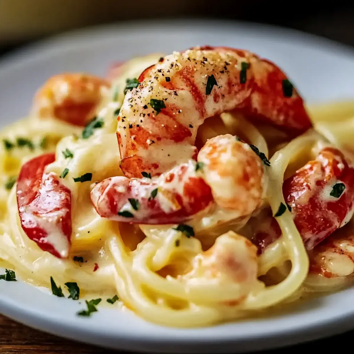 Buttered Lobster Pasta