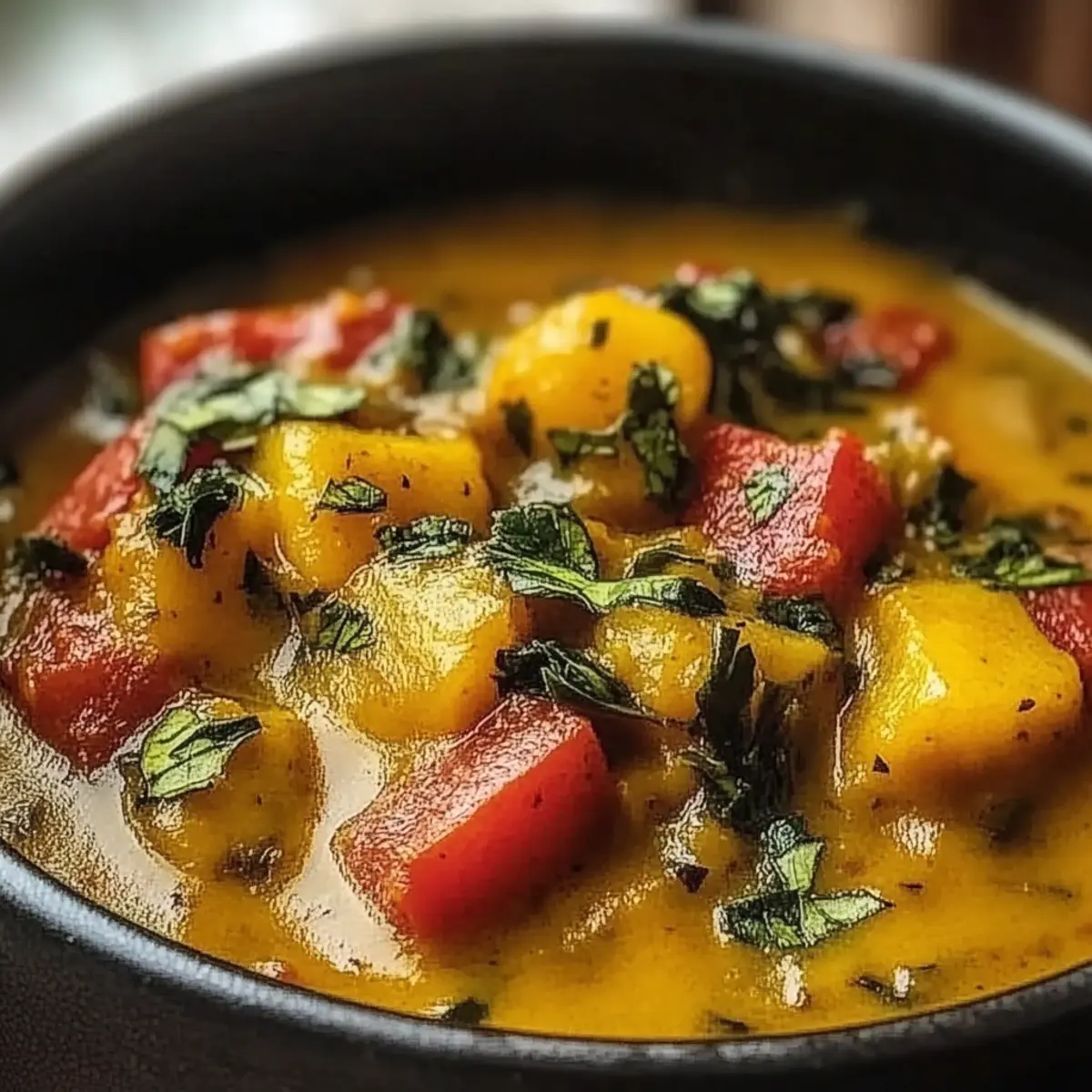 Caribbean-Style Plantain Curry