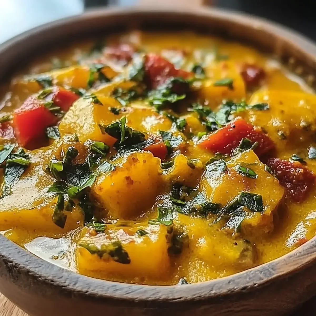 Caribbean-Style Plantain Curry