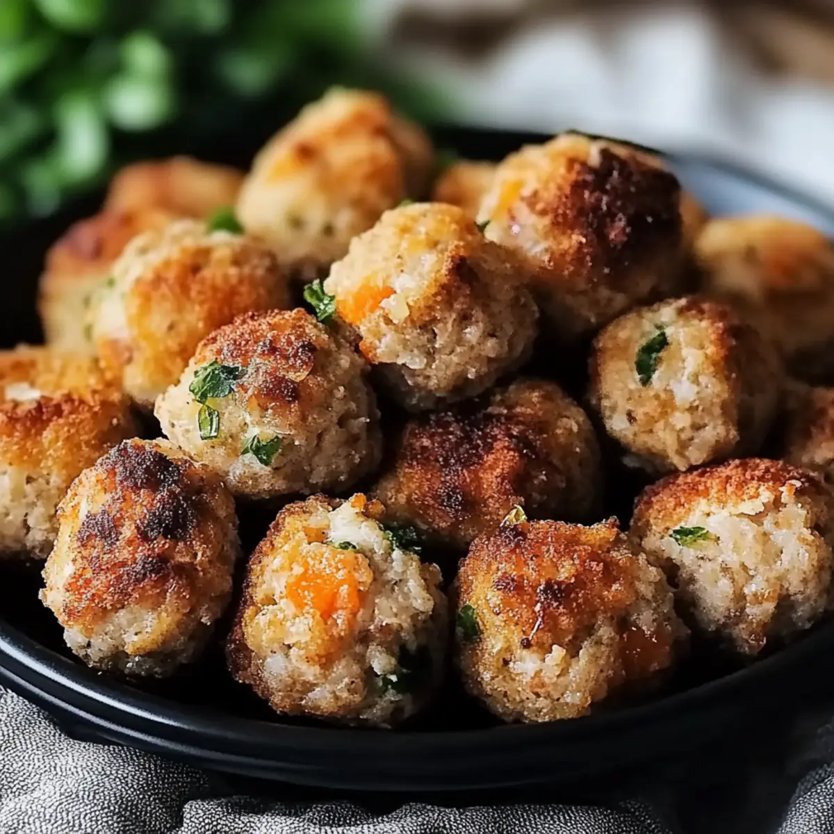 Cheddar Bay Sausage Balls