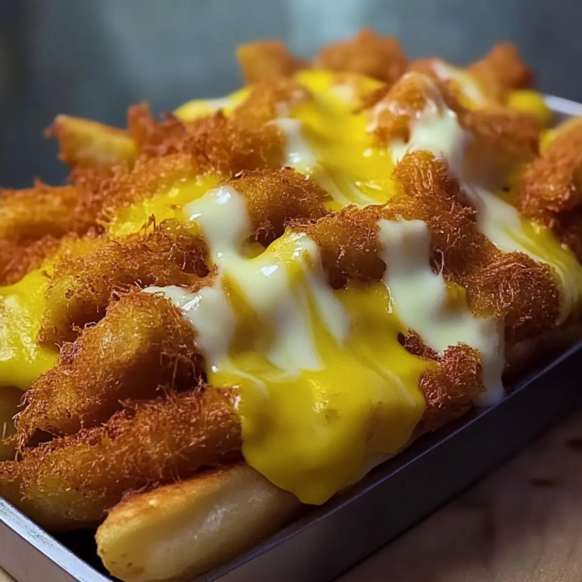 Cheesy Crispy Chicken Fries