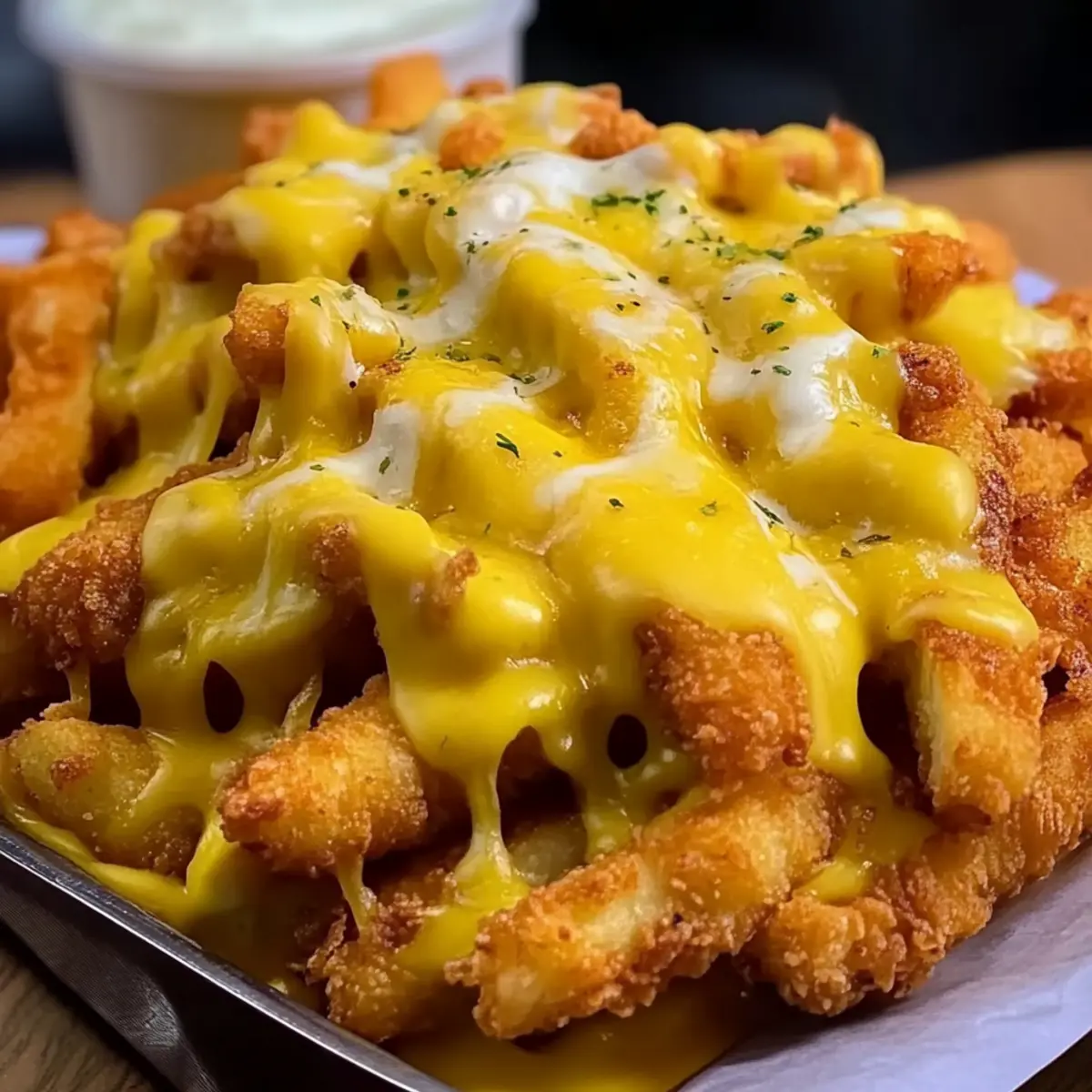 Cheesy Crispy Chicken Fries