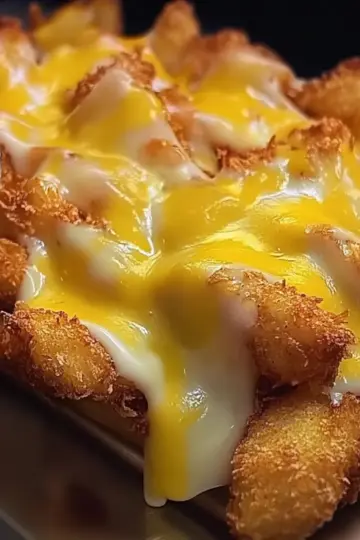 Cheesy Crispy Chicken Fries