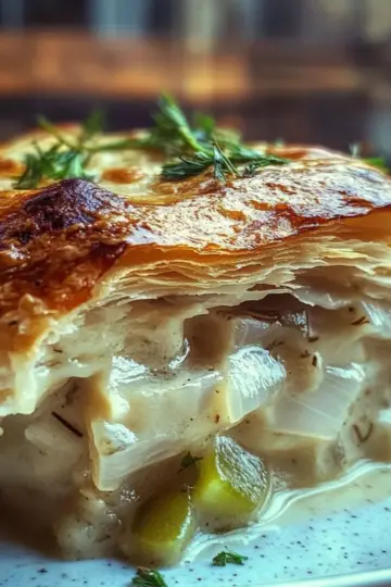 Chicken And Leek Pie