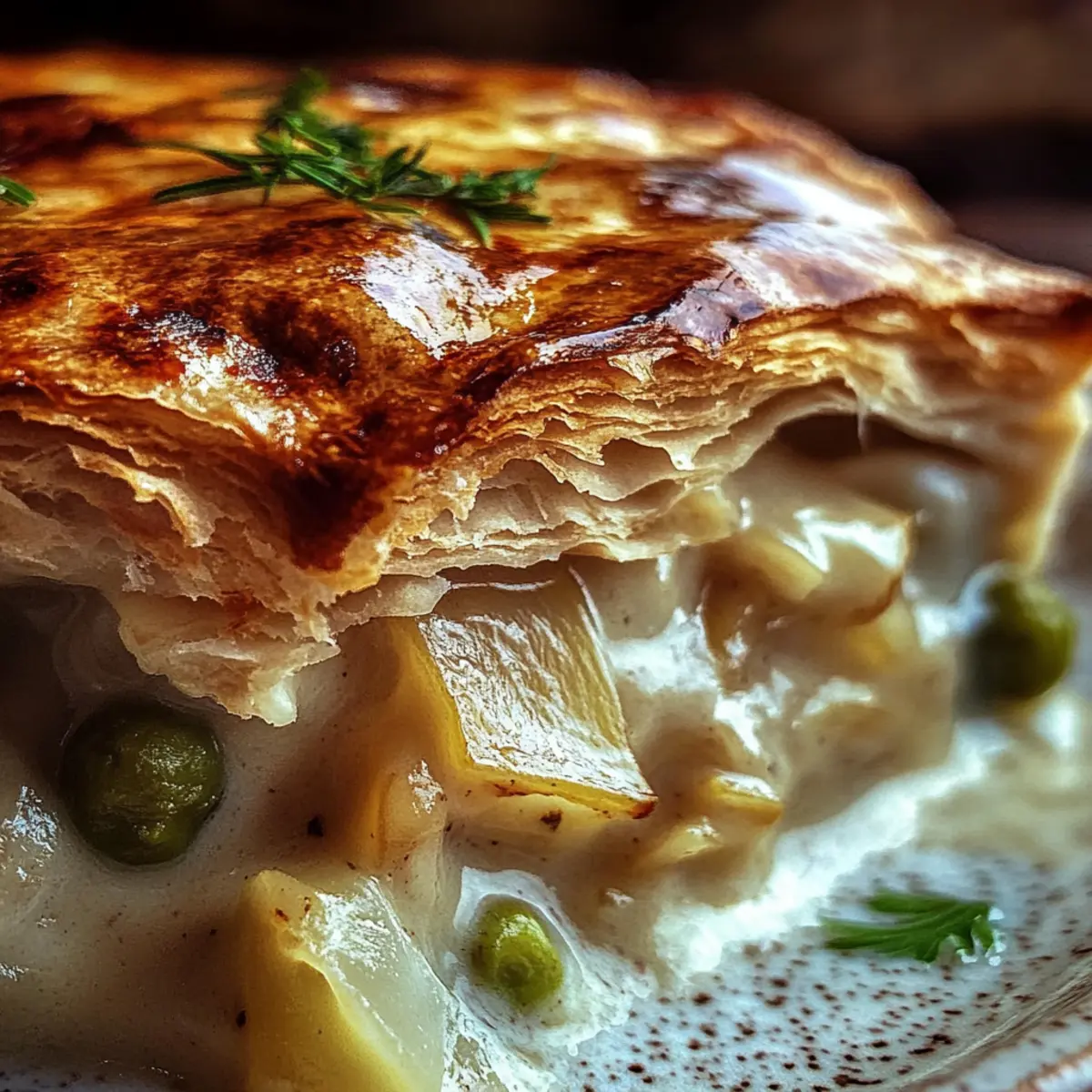 Chicken And Leek Pie