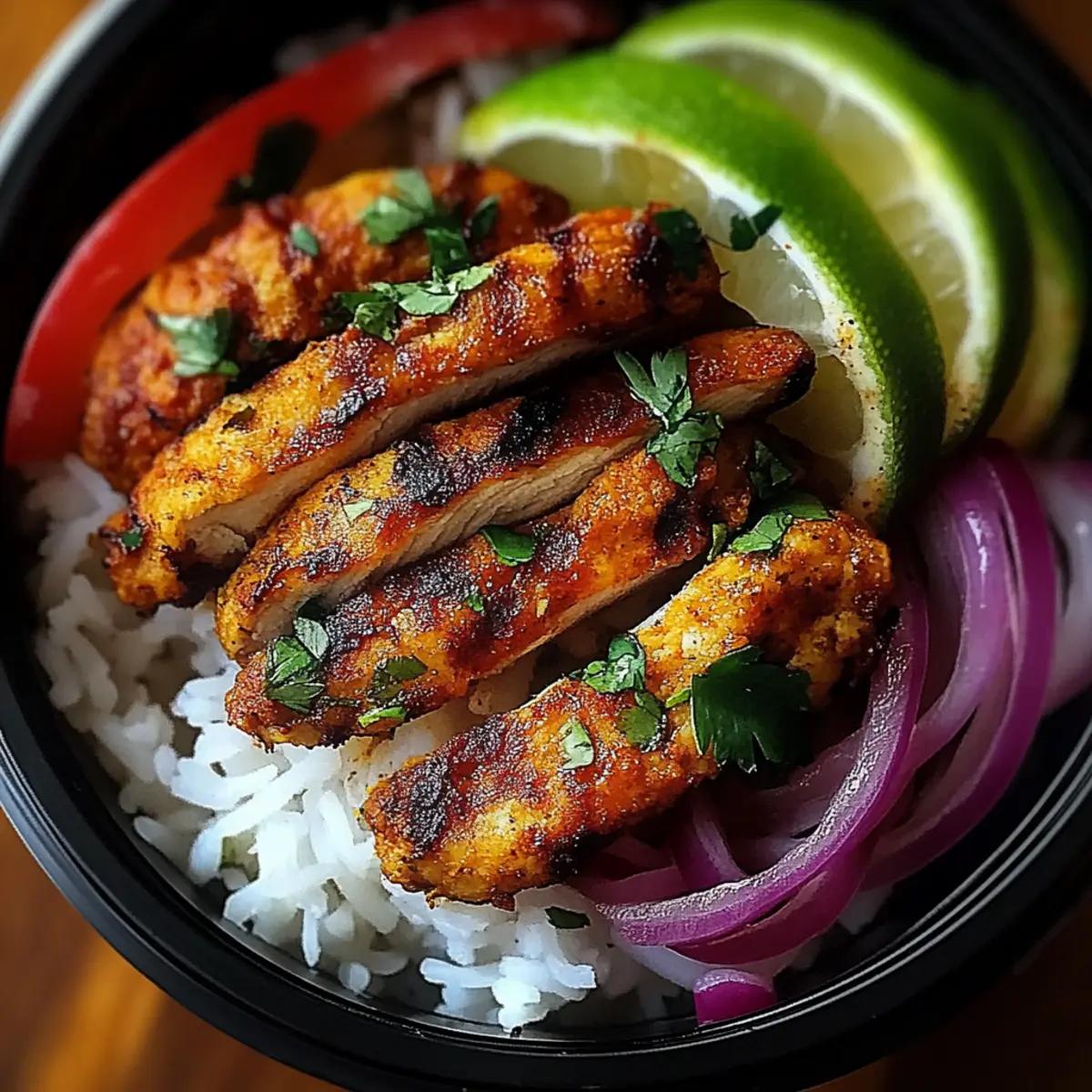 Chicken Fajita Meal Prep Bowls