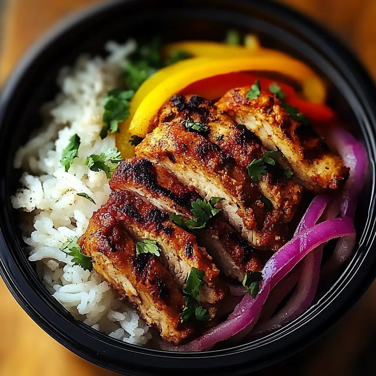 Chicken Fajita Meal Prep Bowls