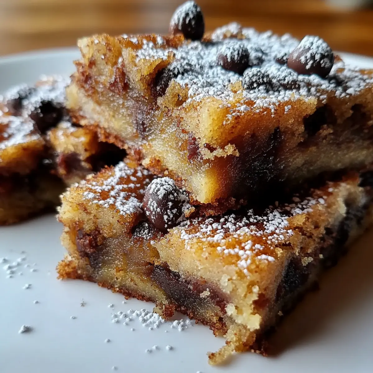Chocolate Chip Banana Bars