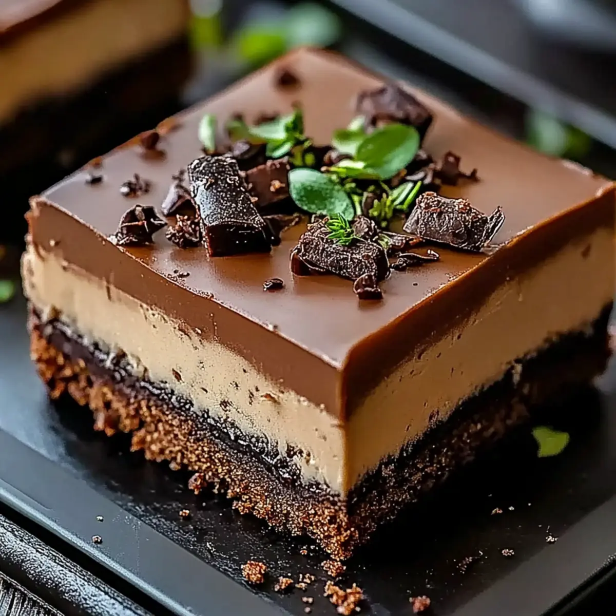 Chocolate Mousse Brownies