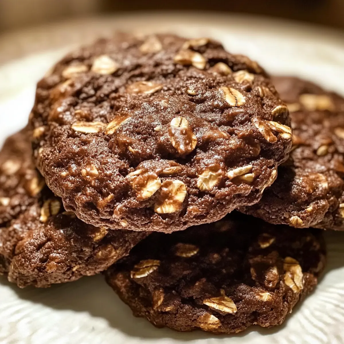 Chocolate Oatmeal Cookies