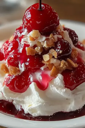 Christmas Cherry Fluff