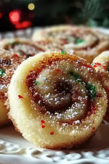 Christmas Pinwheel Cookies