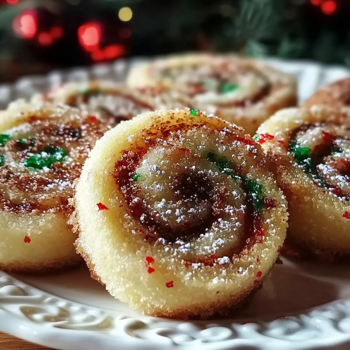 Christmas Pinwheel Cookies