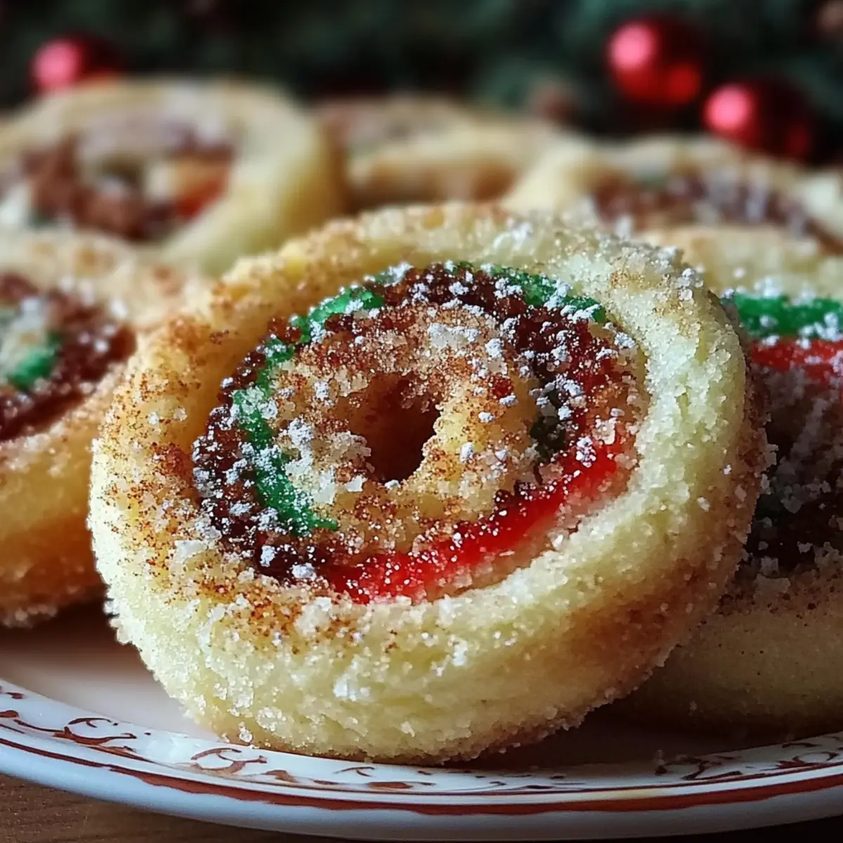 Christmas Pinwheel Cookies
