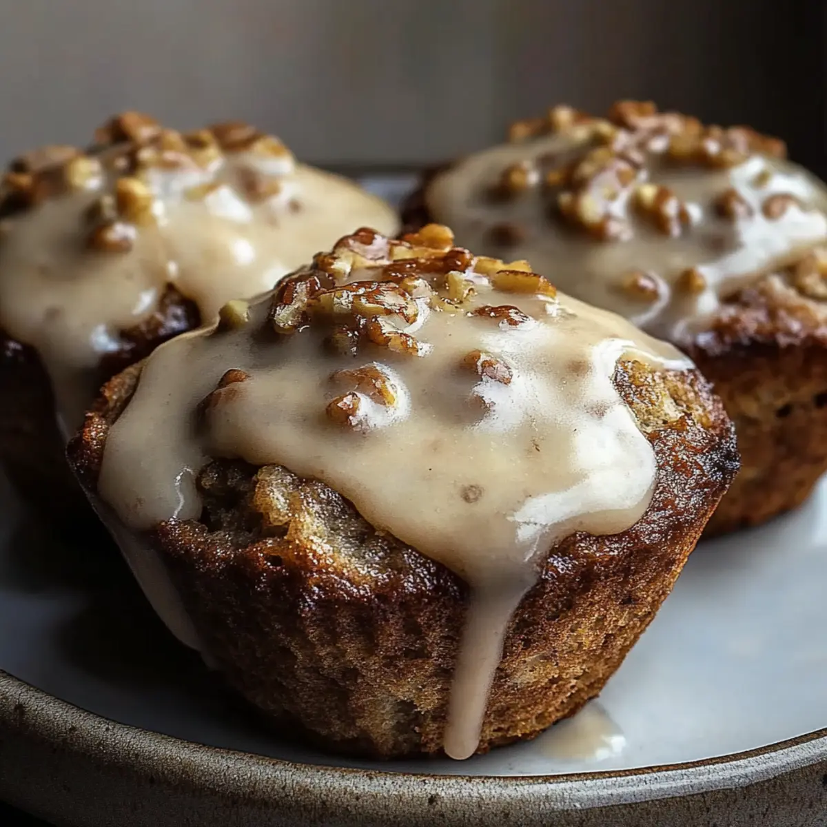 Cinnamon Roll Protein Muffins