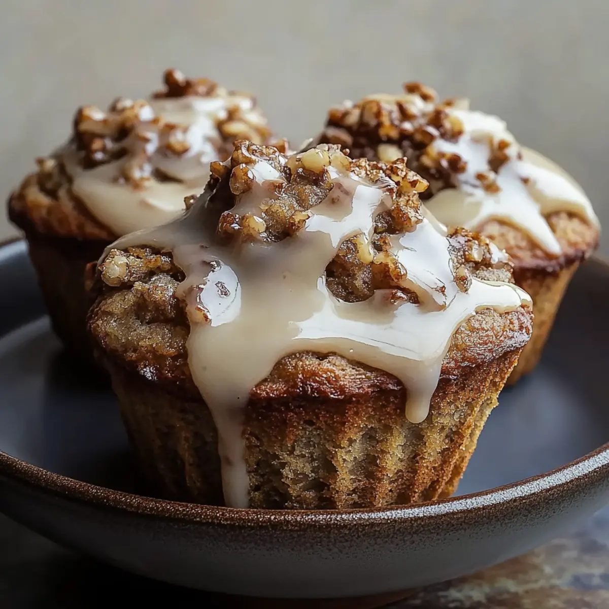 Cinnamon Roll Protein Muffins