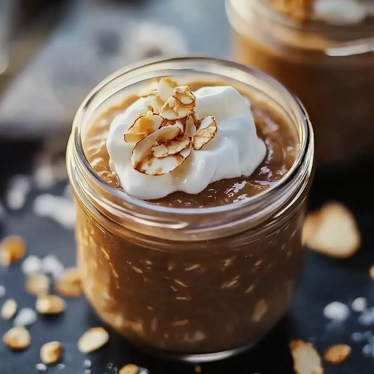 Coconut Cream Pie Overnight Oats