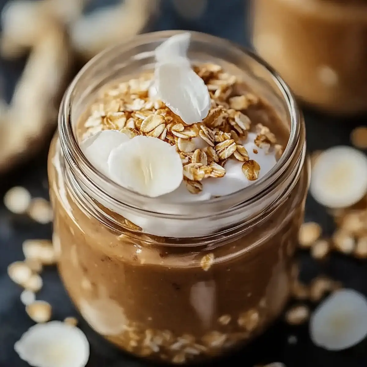 Coconut Cream Pie Overnight Oats