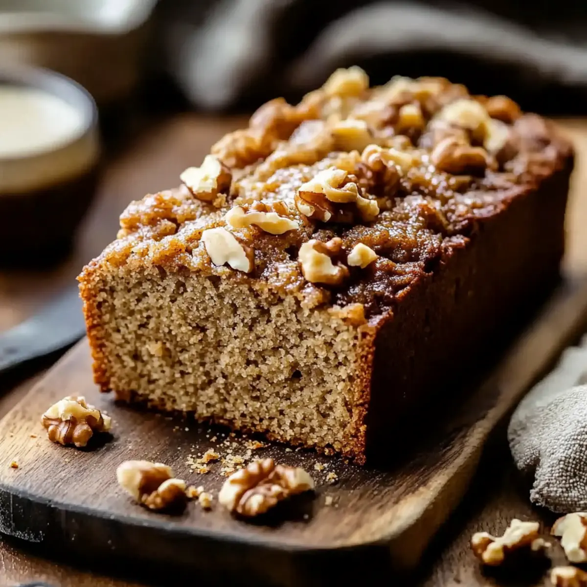 Coffee And Walnut Loaf