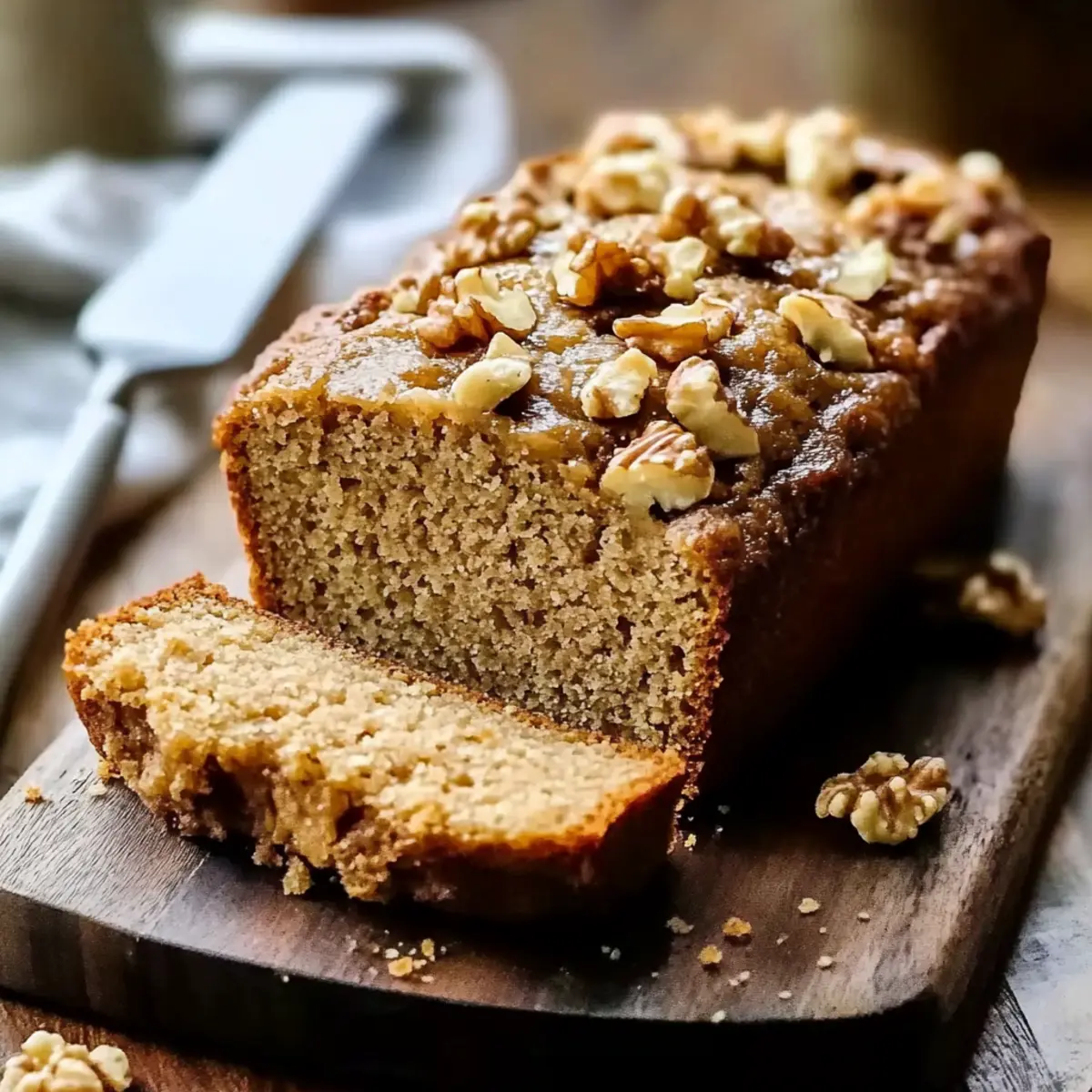 Coffee And Walnut Loaf