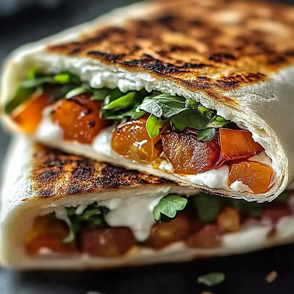 Cottage Cheese Wraps