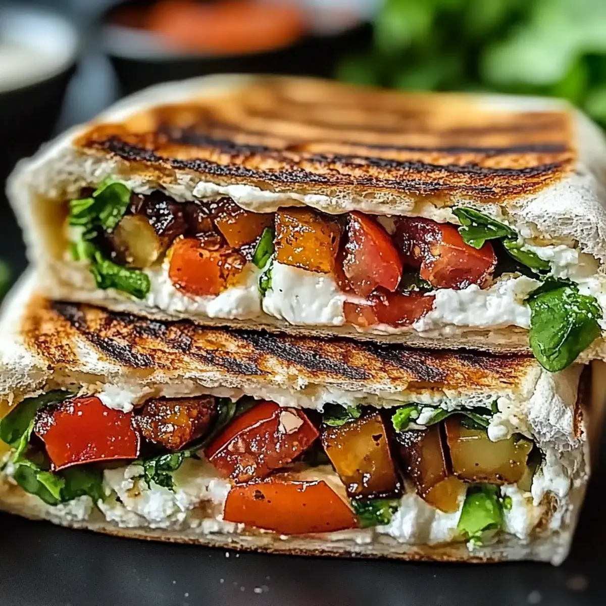 Cottage Cheese Wraps