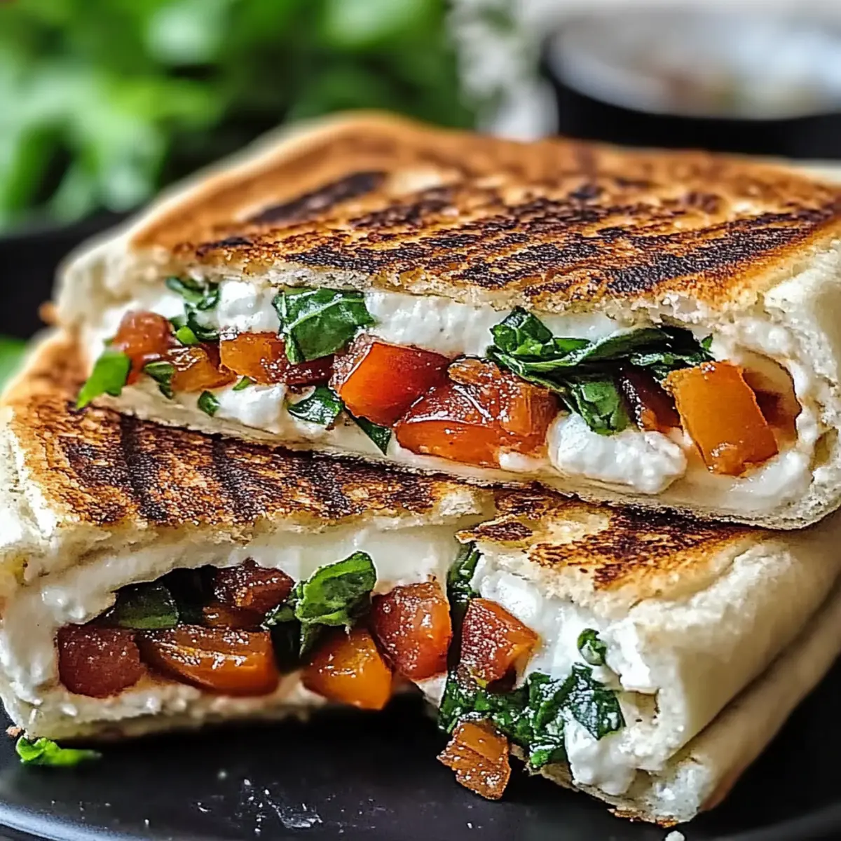 Cottage Cheese Wraps