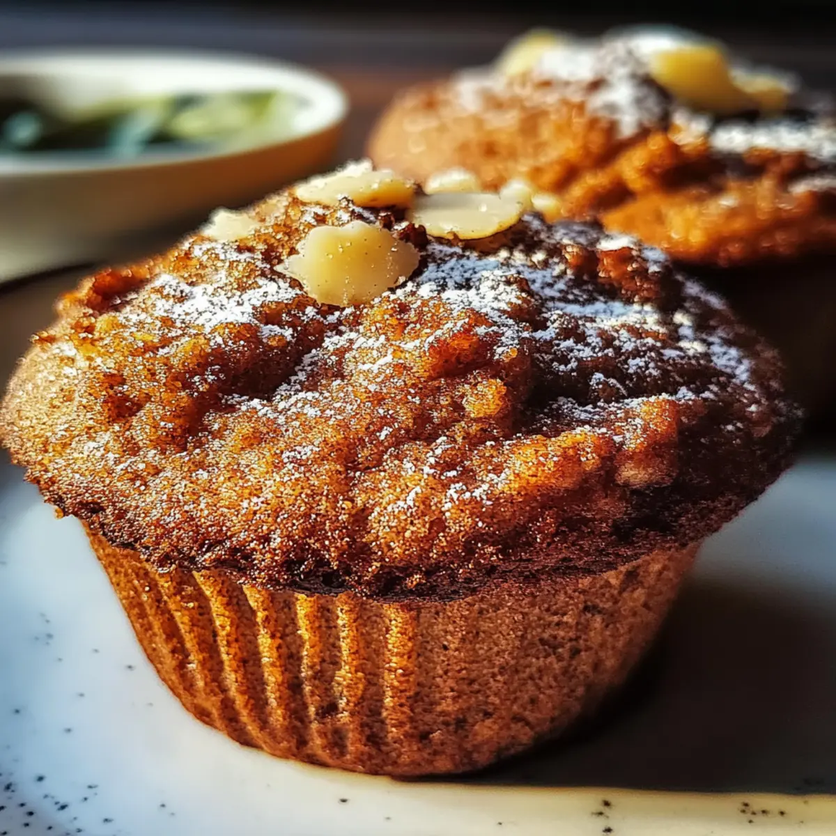 Cozy Gingerbread Coffeecake Muffins