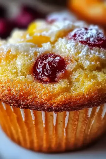 Cranberry Orange Breakfast Muffins