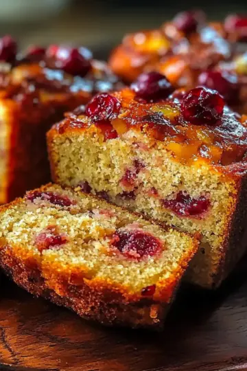 Cranberry Orange Mini Loaves