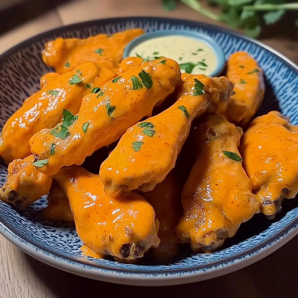 Creamy Buffalo Wings