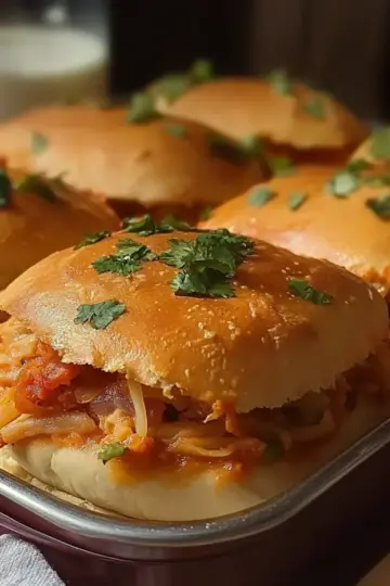 Creamy Chicken Fajita Sliders