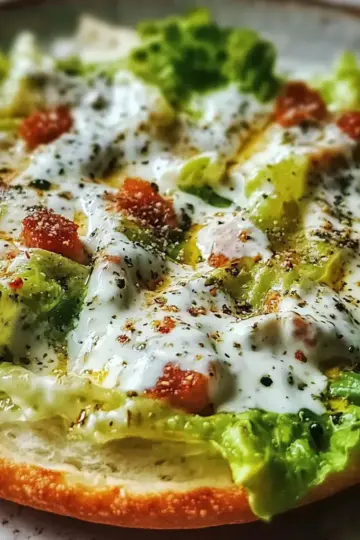 Creamy Greek Yogurt Caesar Dressing