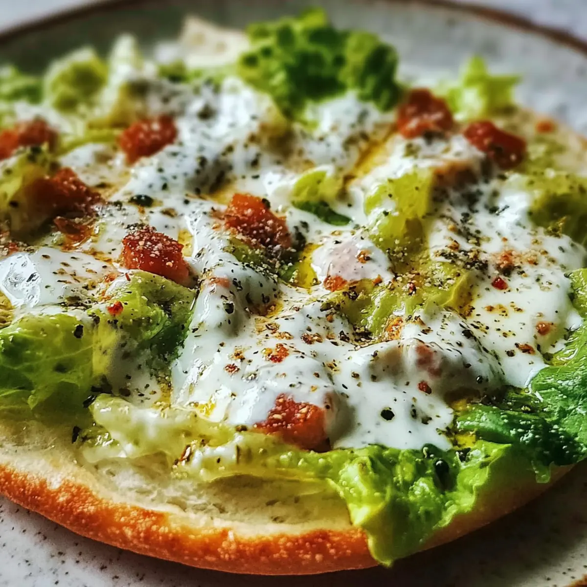 Creamy Greek Yogurt Caesar Dressing