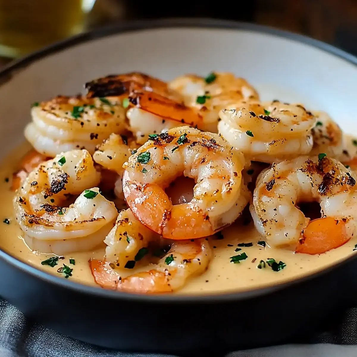 Creamy Shrimp Newburg