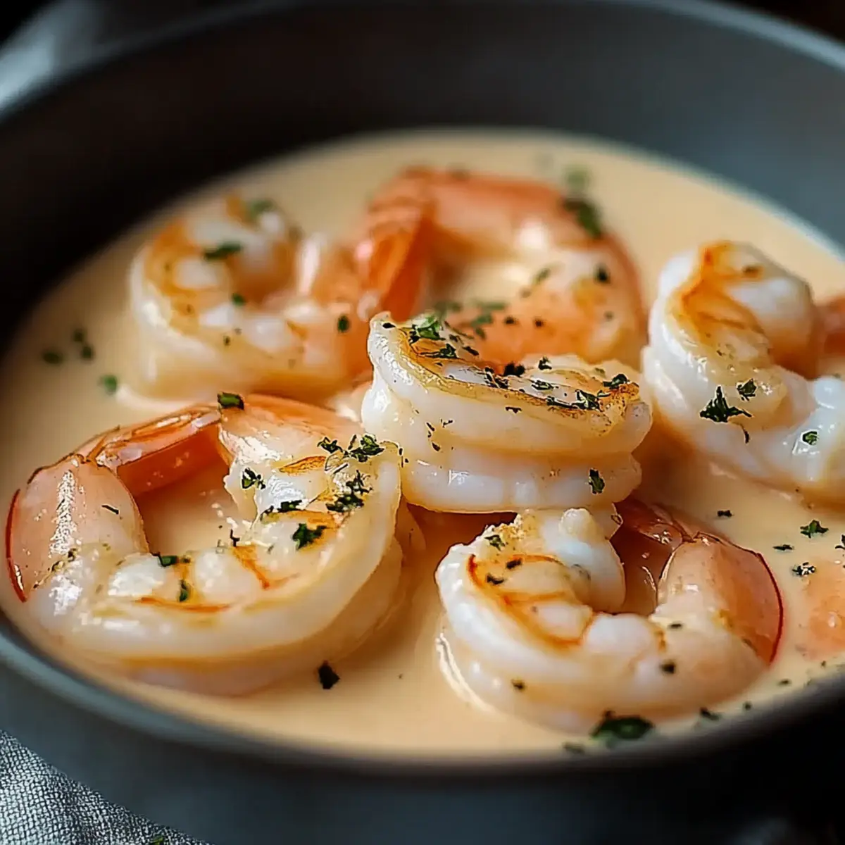 Creamy Shrimp Newburg