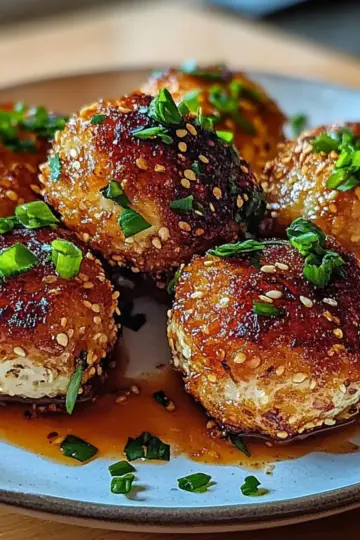 Crispy Air-Fried Tofu Balls