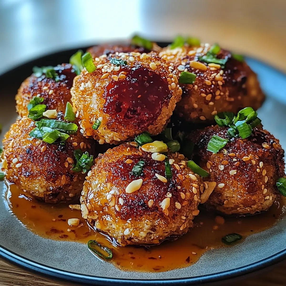 Crispy Air-Fried Tofu Balls